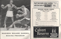 FERNANDEZ, FLORENTINO-RORY CALHOUN OFFICIAL PROGRAM (1961)
