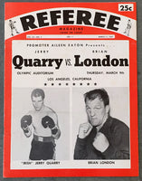 QUARRY, JERRY-BRIAN LONDON SOUVENIR PROGRAM (1967)