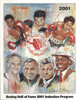 2001 INTERNATIONAL BOXING HALL OF FAME INDUCTION PROGRAM