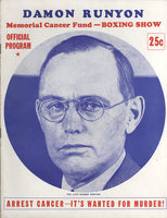 LAMOTTA, JAKE-CECIL HUDSON OFFICIAL PROGRAM (1947)