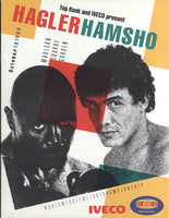 HAGLER, MARVIN-MUSTAFA HAMSHO OFFICIAL PROGRAM (1984)