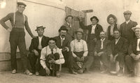 ATTELL, MONTE & SOLLY SMITH ANTIQUE PHOTOGRAPH (CIRCA 1902)