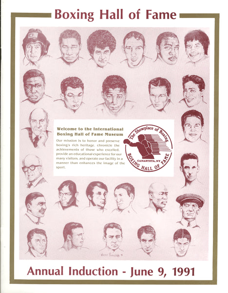 1991 BOXING HALL OF FAME INDUCTION PROGRAM