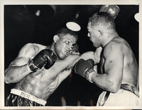 BAKER, BOB-JOHNNY HOLMAN WIRE PHOTO (1956)