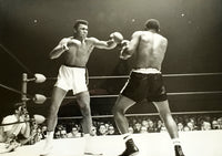 ALI, MUHAMMAD-FLOYD PATTERSON I ORIGINAL LARGE FORMAT PHOTO (1965)