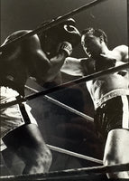 ALI, MUHAMMAD-GEORGE CHUVALO I ORIGINAL PHOTO (1966)