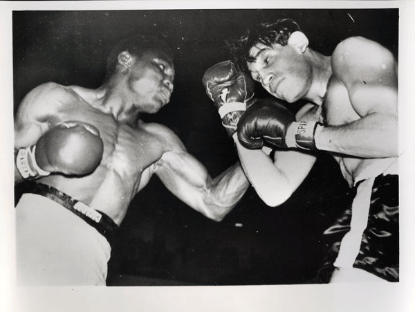 TIGER, DICK-VICTOR ZALAZAR WIRE PHOTO (1960-4TH ROUND)