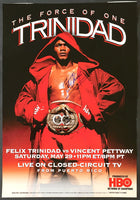 TRINIDAD, FELIX-VINCENT PETTWAY SIGNED CLOSED CIRCUIT POSTER (1999)