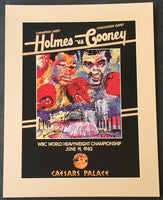 HOLMES, LARRY-GERRY COONEY SIGNED ON SITE POSTER (1982-SIGNED BY BOTH)