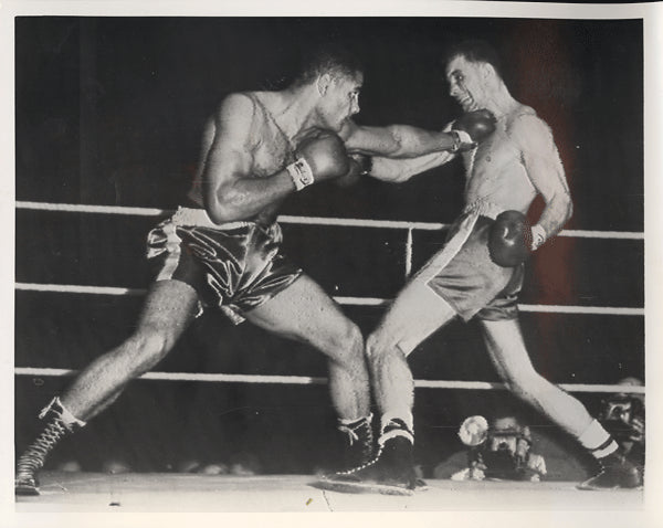 FOLLEY, ZORA-HENRY COOPER WIRE PHOTO (1958-3RD ROUND)