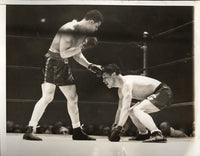 LOUIS, JOE-ARTURO GODOY WIRE PHOTO (1940-14TH ROUND)