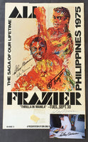 ALI, MUHAMMAD-JOE FRAZIER III SIGNED POSTER (1975-SIGNED BY FRAZIER & NEIMAN)