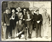 JEFFRIES, JAMES J. & CELEBRITIES LARGE FORMAT PHOTOGRAPH