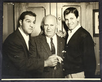 MARCIANO, ROCKY & JERRY LEWIS LARGE FORMAT PHOTO (1955)