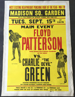 PATTERSON, FLOYD-CHARLIE "THE DEVIL" GREEN ON SITE POSTER (19