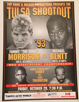 MORRISON, TOMMY-MICHAEL BENTT & JAMES TONEY-TONY THORNTON ON SITE POSTER (1993)