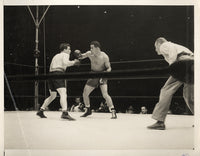 LOUIS, JOE-TAMI MAURIELLO WIRE PHOTO (1946-ACTION)