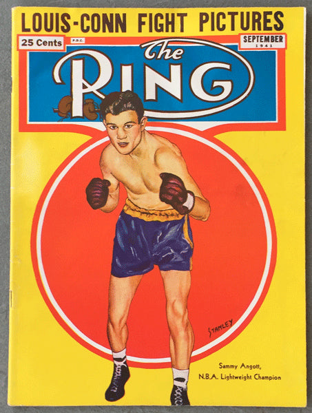 RING MAGAZINE SEPTEMBER 1938 (LOUIS-SCHMELING COVER) – JO Sports Inc.
