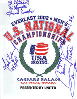2002 USA NATIONAL AMATEUR CHAMPIONSHIPS SIGNED OFFICIAL PROGRAM