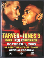 JONES, JR., ROY-ANTONIO TARVER III OFFICIAL PROGRAM (2005)