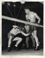LOUIS, JOE-BILLY CONN II WIRE PHOTO (1941-END OF FIGHT)