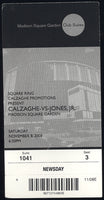 CALZAGHE, JOE-ROY JONES, JR. FULL TICKET (2008)