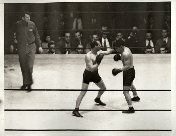 LEONARD, BENNY-PAULIE WALKER WIRE PHOTO (1932)