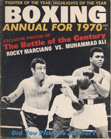 ALI, MUHAMMAD-ROCKY MARCIANO COMPUTER FIGHT MAGAZINE (BOXING ANNUAL 1970)