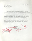 ALI, MUHAMMAD SIGNED LETTER AGREEMENT (1977-AS CHAMPION-PSA/DNA)