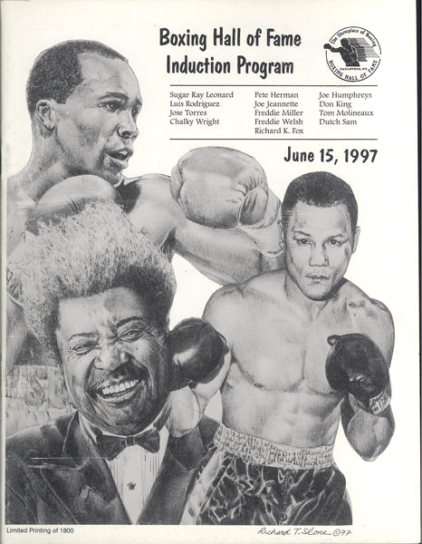 BOXING HALL OF FAME INDUCTION PROGRAM (1997)