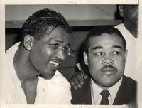 ROBINSON, SUGAR RAY & JOE LOUIS WIRE PHOTO