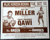 QAWI, DWIGHT MUHAMMAD-NATE MILLER ON SITE POSTER (1992)