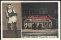 LEONARD, BENNY RESTAURANT POSTCARD