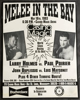 HOLMES, LARRY-PAUL POIRIER ON SITE POSTER (1993)