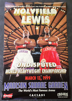 HOLYFIELD, EVANDER-LENNOX LEWIS I ON SITE POSTER (1999)