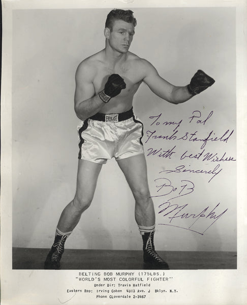 MURPHY, "IRISH" BOB SIGNED PHOTO