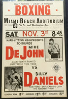 DEJOHN, MIKE-BILLY DANIELS ON SITE POSTER (1962)