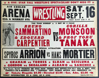 SAMMARTINO, BRUNO & EDOUARD CARPENTIER VS GORILLA MONSOON & PROFESSOR TANAKA (1967)