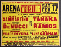 SAMMARTINO, BRUNO & DOMINIC DENUCCI VS PROFESSOR TANAKA & WILD BULL RAMOS (1968)