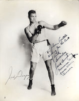 DEMPSEY, JACK SIGNED PHOTO