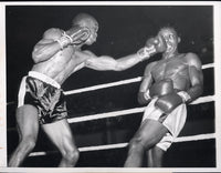 BROWN, JOE-WALLACE "BUD" SMITH WIRE PHOTO (1956-6TH ROUND)