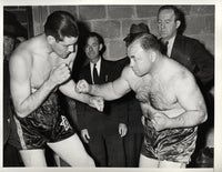 GALENTO, TONY-BUDDY BAER WIRE PHOTO (1941-WEIGH IN)