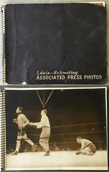LOUIS, JOE-MAX SCHMELING II ASSOCIATED PRESS ORIGINAL PHOTO ALBUM (1938)