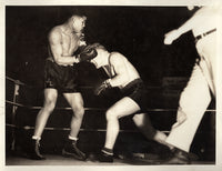 LOUIS, JOE-DON "RED" BARRY WIRE PHOTO (1935-RARE)