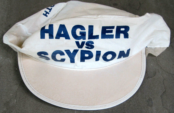 HAGLER, MARVIN-WILFORD SCYPION SOUVENIR HAT (1983)