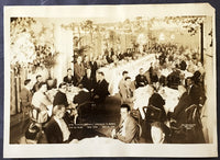 TUNNEY, GENE ORIGINAL FAREWELL TO BOXING LUNCHEON PHOTO (1928)