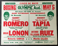 TAPIA, JOHNNY-ANTONIO RUIZ & DANNY ROMERO-BRIAN LONON ON SITE POSTER (1994)