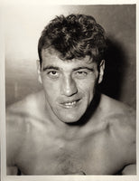 CARNERA, PRIMO WIRE PHOTO (1934-PREPARING FOR MAX BAER FIGHT)