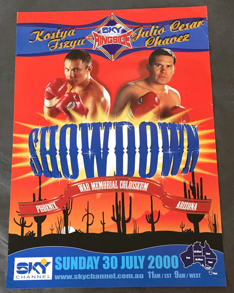 CHAVEZ, JULIO CESAR-KOSTYA TSZYU AUSTRALIAN SKY CLOSED CIRCUIT (2000)