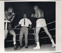 WILLIAMS, CLEVELAND-DAVE BAILEY ORIGINAL PHOTO (1962-LISTON AS REFEREE)